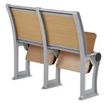 Plywood Metal Meeting Room Chair / Foldable School Desk And Chair Set