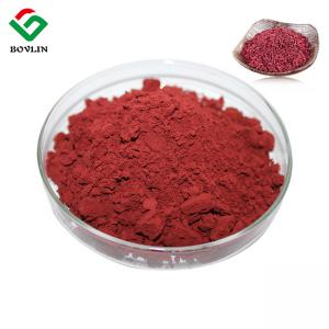 China Edible Food Coloring Monascus Red Powder , Red Yeast Rice Extract Powder on sale