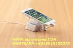 COMER Security display acrylic alarm stand for exhibitions shop desk display