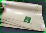 Eco - Friendly Kraft Paper PE Coated One Side And Two Sides FDA Certified