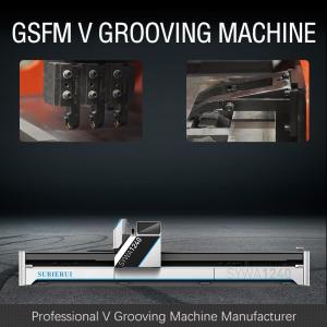 Wholesale High Speed Auto V Grooving Machine Anti Skateboard Metal Grooving Machine 1232 from china suppliers