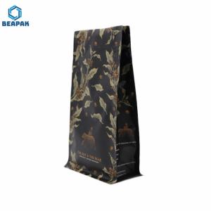 Wholesale 140 Mic Flat Bottom Side Gusset Valve Sealed Coffee Bag from china suppliers
