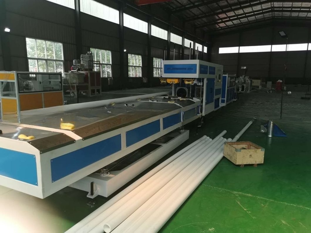 Plastic UPVC Water Drainage / Supply Pipe Production Line / Making Machine