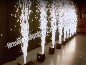 Wholesale 285mm Dmx512 110v Indoor Cold Spark Fountain Machine from china suppliers