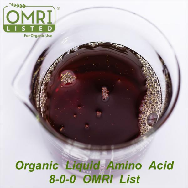 OMRI Soya Based Enzymatic Hydrolysis Amino Acid Liquid 50% Organic Nitrogen 8-0