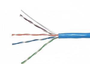 Wholesale Blue Jacketed Copper Lan Cable 4 Pair UTP Cat6 Network Cables 305m from china suppliers