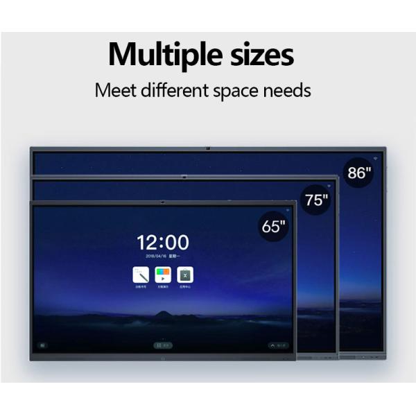 86 100 Inch Finger Multi Touch Screen Classroom Electronic Interactive Whiteboard