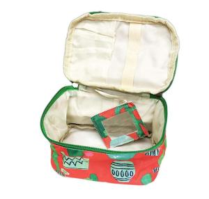 Wholesale Pretty Eco Friendly Toiletry Bag Custom Printed Trendy Recycled Portable Lightweight from china suppliers
