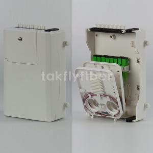 Wholesale Indoor Outdoor Wall Mounted 8 Port Fiber Termination Box For FTTH FTTX from china suppliers