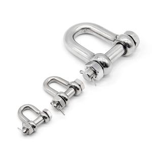 Wholesale Ss304 Ss316 Stainless Steel Bow Shackle Stainless Steel Anchor Shackle from china suppliers