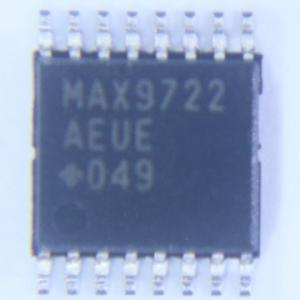 China MAX9722AEUE+ Audio Amplifier IC TSSOP-16 2 Channel Headphone Amplifier IC on sale