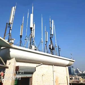 Wholesale 5m Steel 5G Roof Mounted Antenna Mast Free Standing Self Supporting from china suppliers