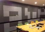 Colorful High Fiber PET Acoustic Panel , 1.22x2.42m Polyester Fiber Panel