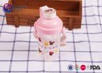 ISO9001 270ml No Leak Kids Plastic Water Bottles Personalised Pantone Color