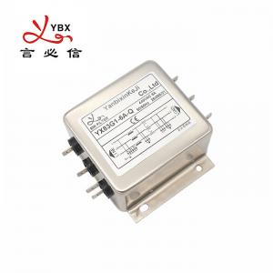 China YX83G1-6A Three Phase Filter Fast-on Terminal Out EMI Filter 10A For Transformers on sale