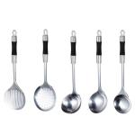 Stainless Steel Utensil Sets for Kitchen Soup Ladle Skimmer Turner Spatula Rice