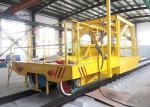 Heavy Duty Plant Motorized Handling Inter Bay Transport Cross Bay Rail Truck