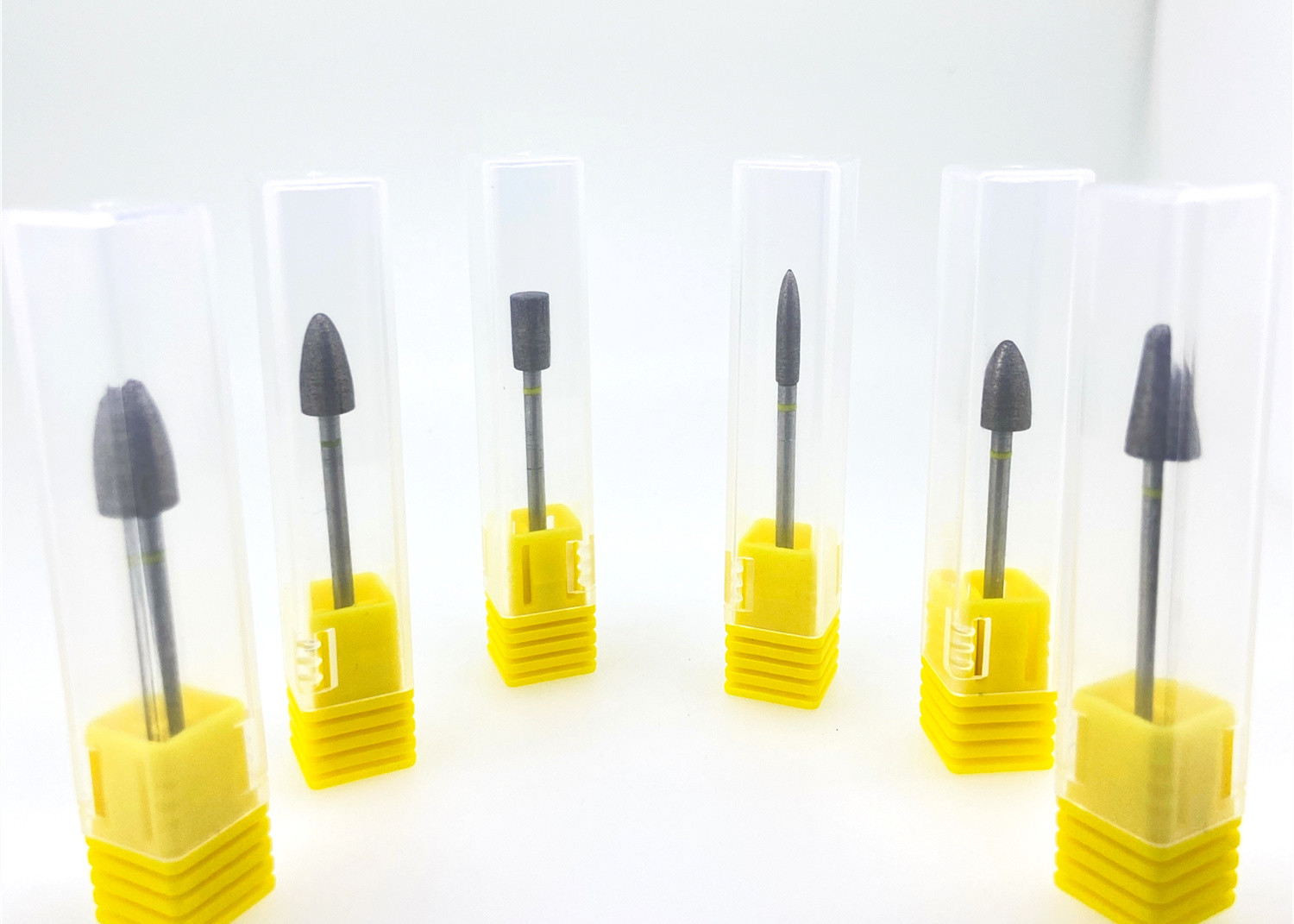 Abrasive Polishing Burs Dental Sintered Cylindrical Diamond Bur HP Shank