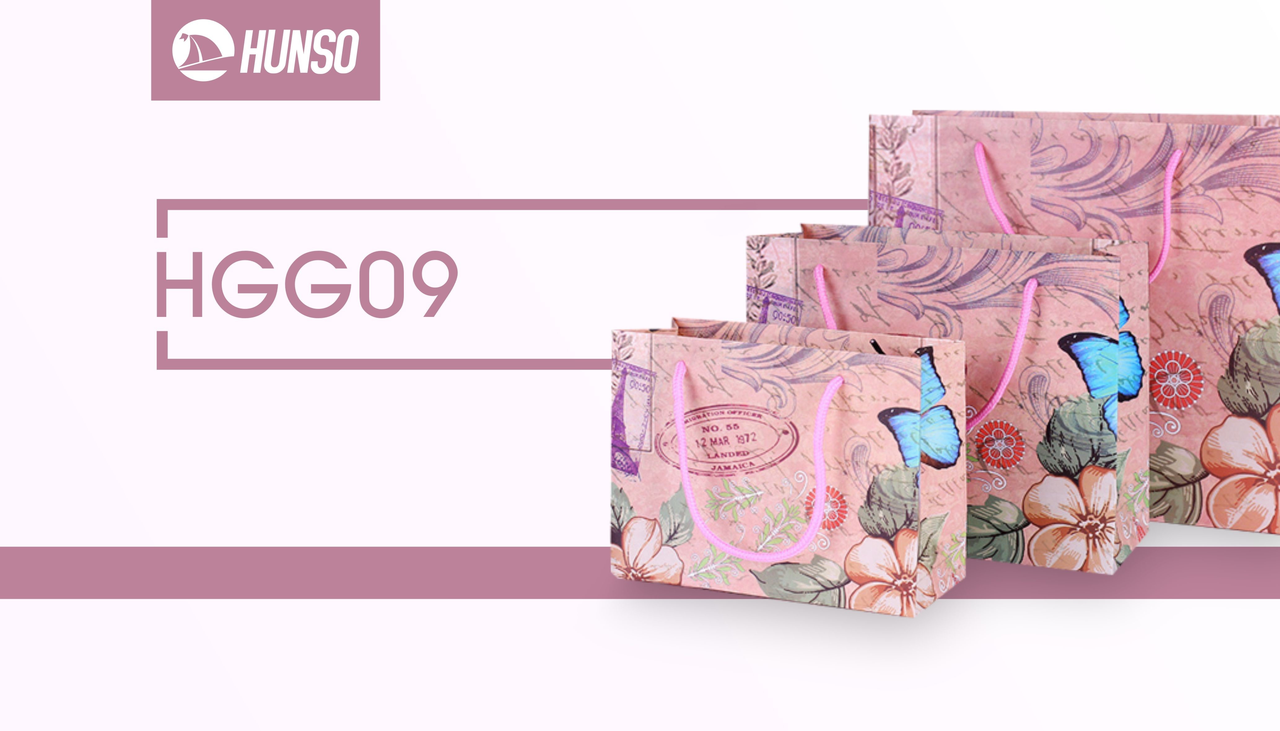 Shopping Printed Paper Bags Clothing Shoe Gift Bag 30X27X12CM