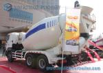 9 Cubic Meters Concrete Mixer Truck 350Hp HINO 700 LHD Foldable Chute