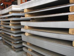 Wholesale Pressed Ss Sheet Metal , Polished Stainless Steel Plate Customized 304 430 201 304L from china suppliers