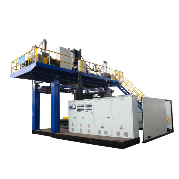 Screw L/D Ratio 28/1 HUAYU 10000L 4 Layers Blow Moulding Machine for Heavy Duty