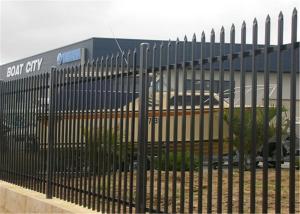 Wholesale Steel Fence panels 2.1mx2.4m garrison security fence panels from china suppliers