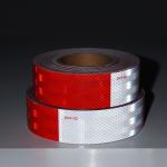 High Intensity 2 Inch Truck DOT Refletive Tape For Vehicle White And Red