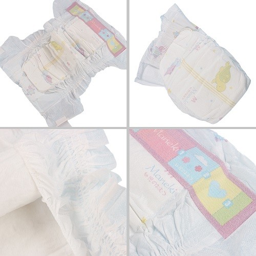 S / M / L / XL Breathable Soft Baby Diaper With Ultra Thin Absorbent Core
