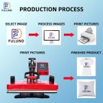 15 in 1 Combo Heat press Machines 2D Flat Heat Transfer Print Machine for Cap