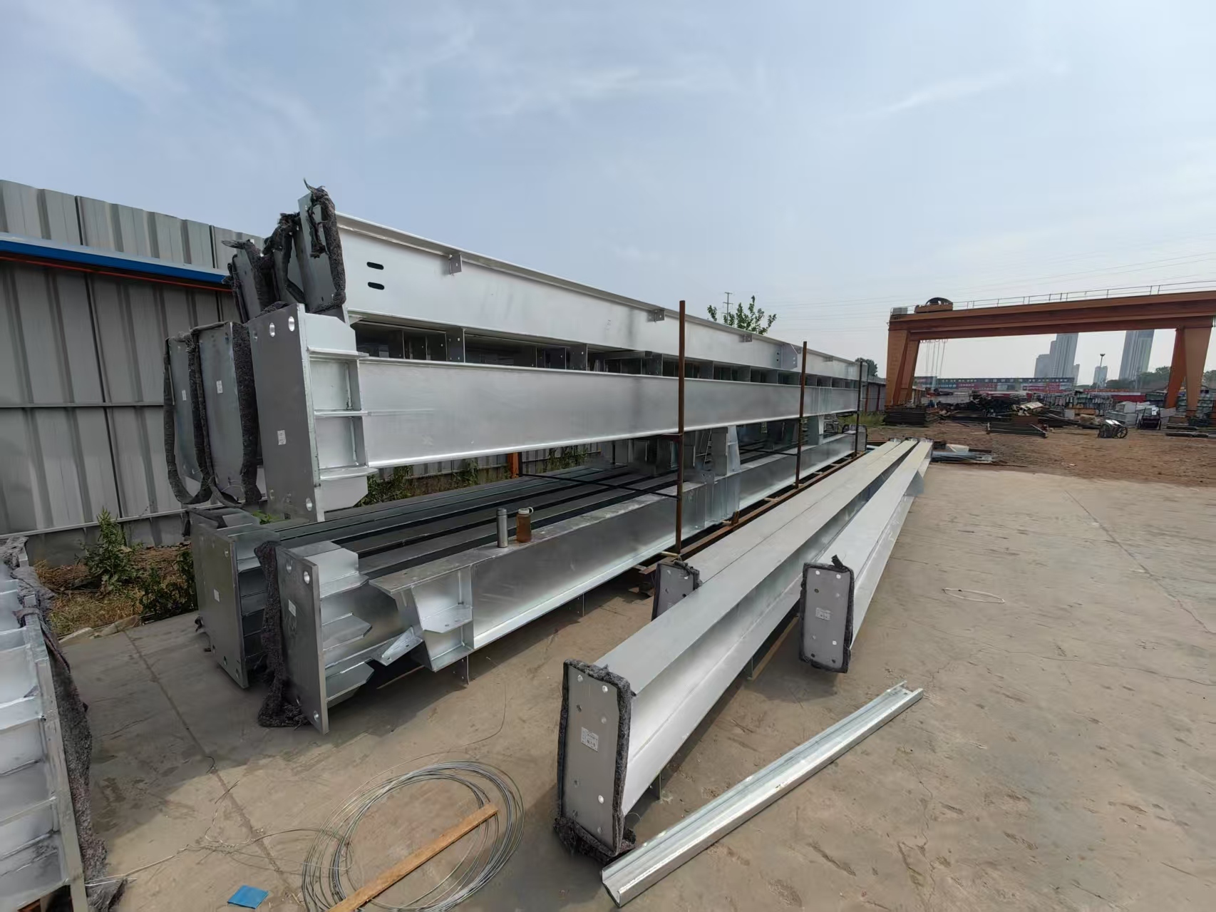 Flexible Light Steel Frame Building Construction Galvanized Low Maintenance