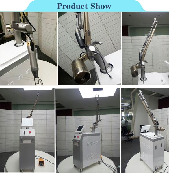 Best model 1064/532nm Q Switch ND Yag Laser Tattoo Removal Machine