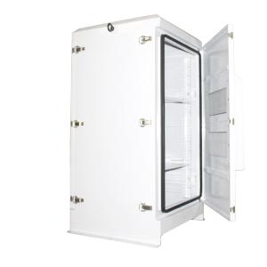 Wholesale IP65 Galvanized Sheet Outdoor Network Cabinet Outdoor Server Rack With Thermostat Temperature Control from china suppliers