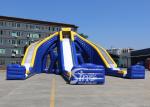 10m high adults giant inflatable triple water slide for water occasions