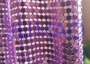Wholesale Rust Proof Metal Sequin Fabric No Electrical Conductivity For Ceiling Decorations from china suppliers
