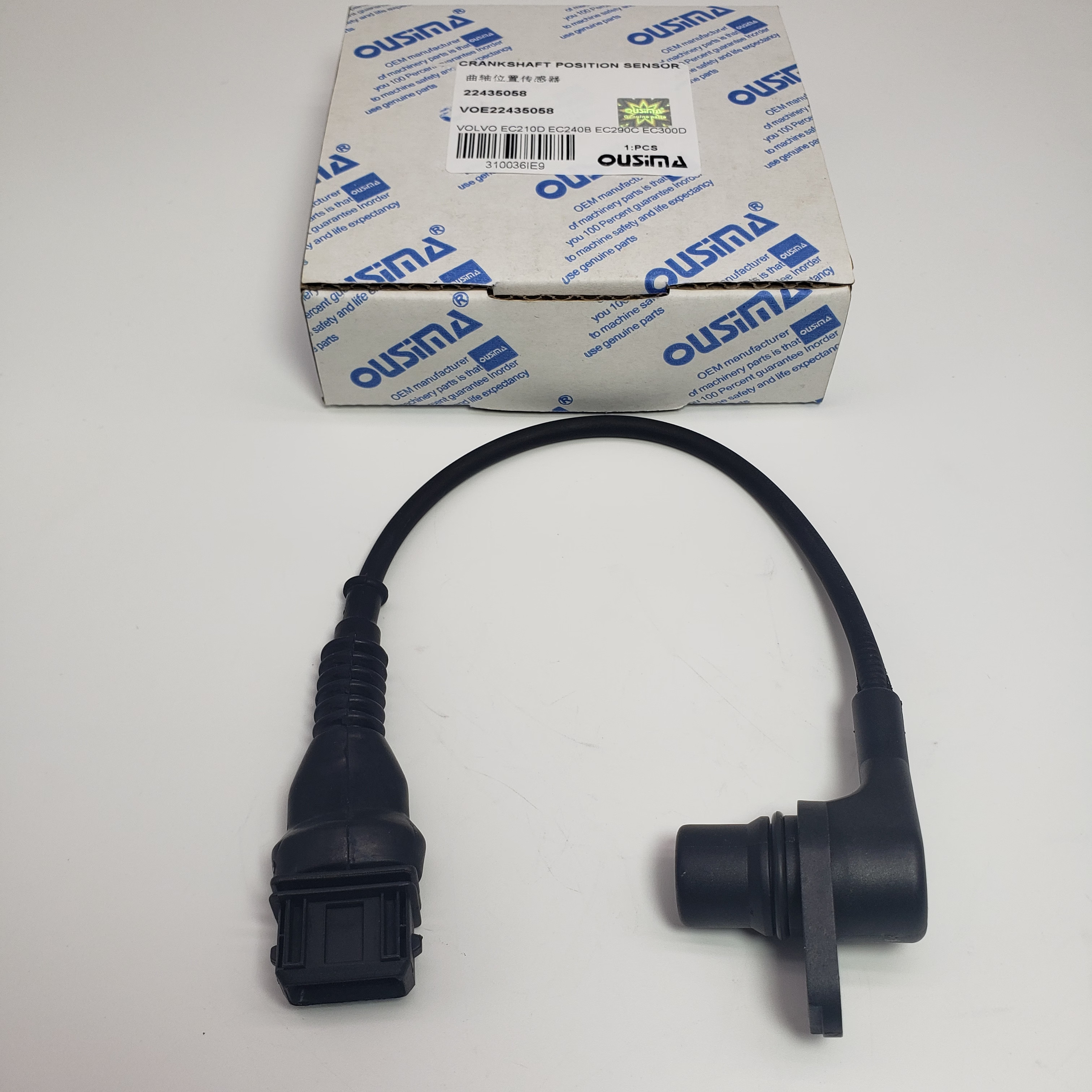 22435058 VOE22435058 Crankshaft Position Sensor For EC180D EC290B EW180E