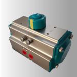 Aluminum Rack And Pinion Pneumatic Actuator Double Action Single Action Rotary