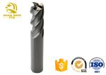 Hss CNC End Mill Cutter 3 Flute End Mill For Aluminum Unique Chip Groove Shape
