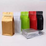 Custom Printed Aluminum Foil Coffee Bean Packing Pouch / Coffee Packaging Bag