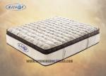 Orthopedic Euro Top Natural Latex Pocket Spring Mattress , Queen Size Pillow Top