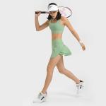 Sexy Breathable Mesh Women Sports Bra With Fixed Pad Adjustable Buckle
