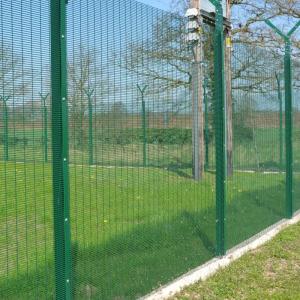 Wholesale PVC Sprayed Metal Anti Climb 358 Security Fence Panels 2.0m 2.3m from china suppliers