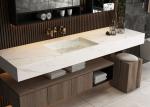 15mm Thickness Sintered Stone Slabs Cararra Marble Countertop