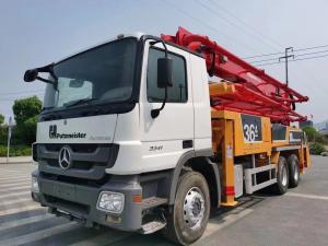 Wholesale Used Concrete Pump Truck Benz Chassis 36 Meters Putzmeister Pump from china suppliers