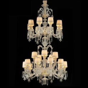 Wholesale Two or Three tier crystal chandelier For Stair Hotel Home Lighting (WH-CY-148) from china suppliers