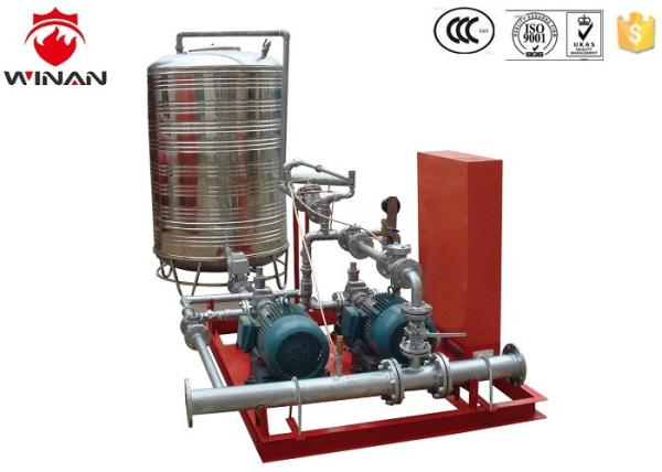 Firefighting Skid Pump Units Proportioning System Flow Rate 12-48L/S 304 SS