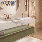 2022 Style Wendy 40" Waterproof Rectangle Vanity Bathroom Cabinet Include Faucet