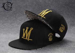 Wholesale Rapper Caps Printed Headwear Flat Snapback Baseball Caps Adjustable Mesh Hat One Size from china suppliers