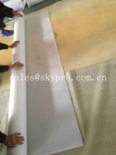 Quality Translucent Membrane Rolls High Temperature Transparent Silicone Rubber Sheeting Roll for sale