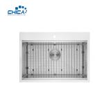 SUS304 Stainless Steel Kitchen Sinks Handmade House Kitchen Sinks Single Bowl